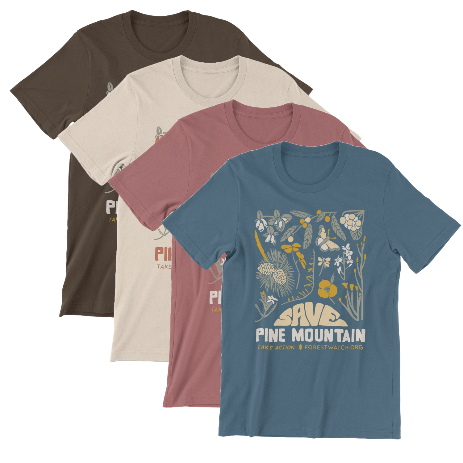 Save Pine Mountain T-Shirt – The ForestWatch Store