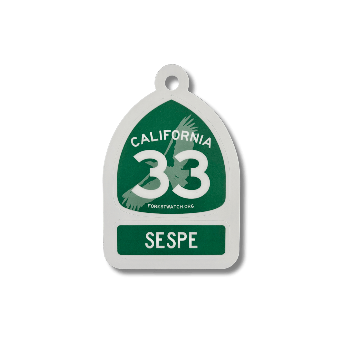 Highway 33 Sespe Sticker