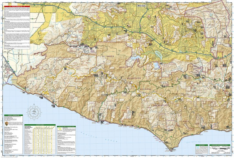 Santa Monica Mountains National Recreation Area Map