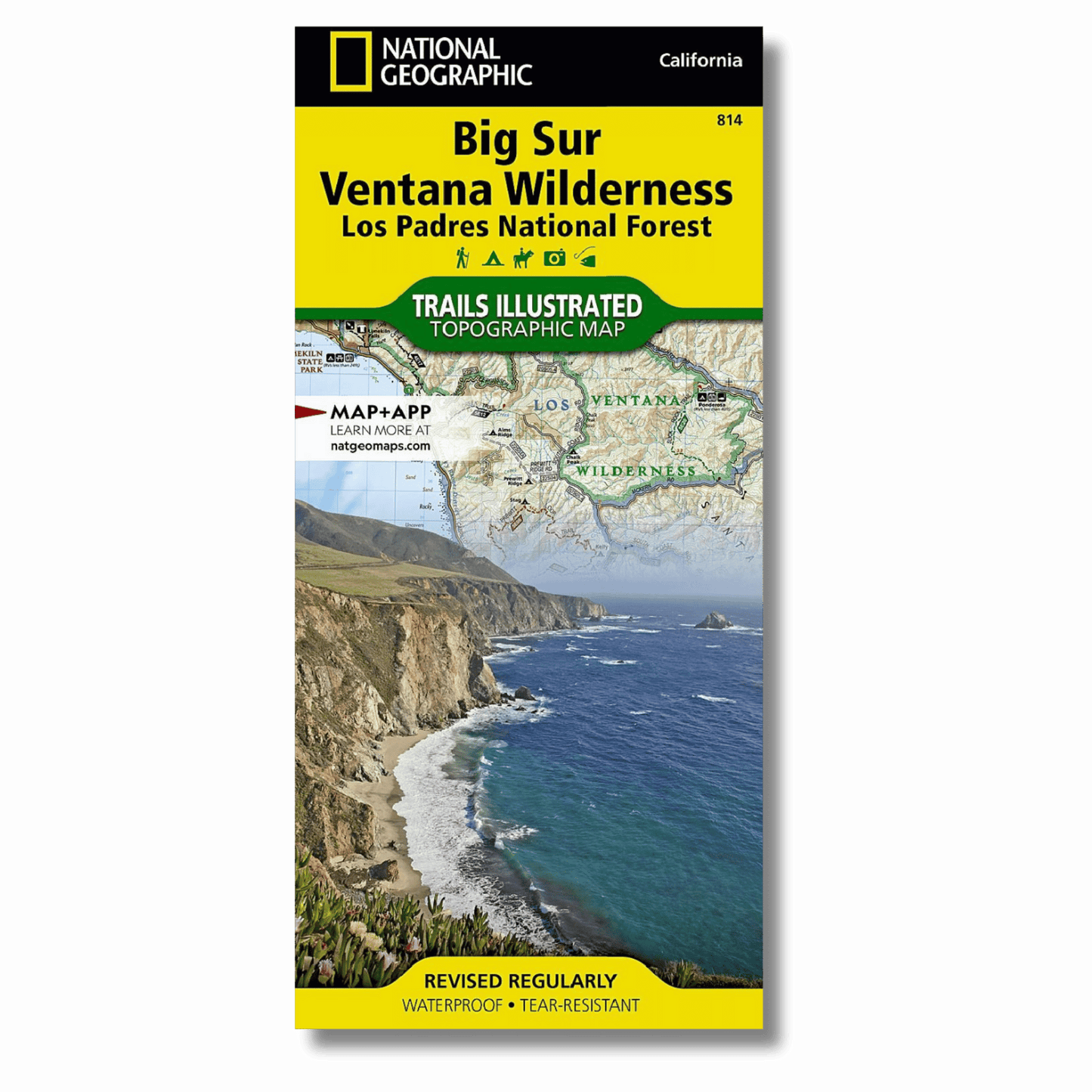 Big Sur & Ventana Wilderness Map