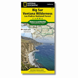 Big Sur & Ventana Wilderness Map