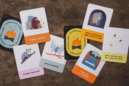 Campfire Stories Deck For Kids!: Storytelling Games to Ignite Imagination