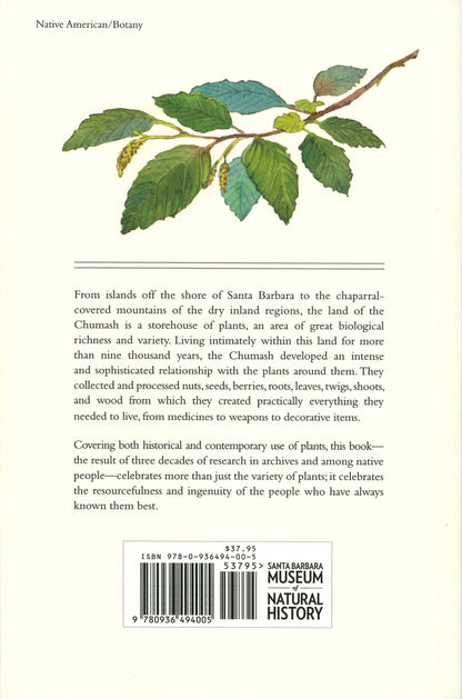 Chumash Ethnobotany: Plant Knowledge Among the Chumash People of Southern California (Local Author)