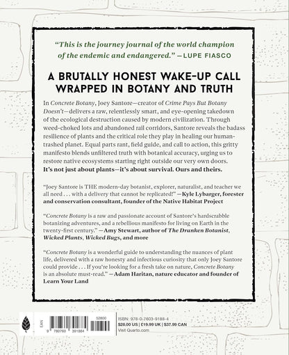 Concrete Botany: The Ecology of Plants in the Age of Human Disturbance