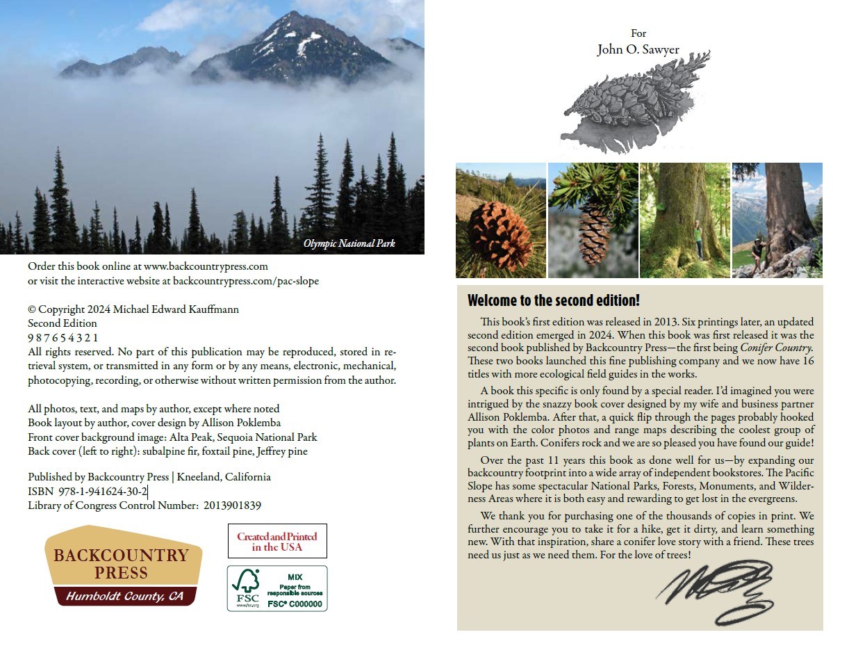 Conifers of the Pacific Slope