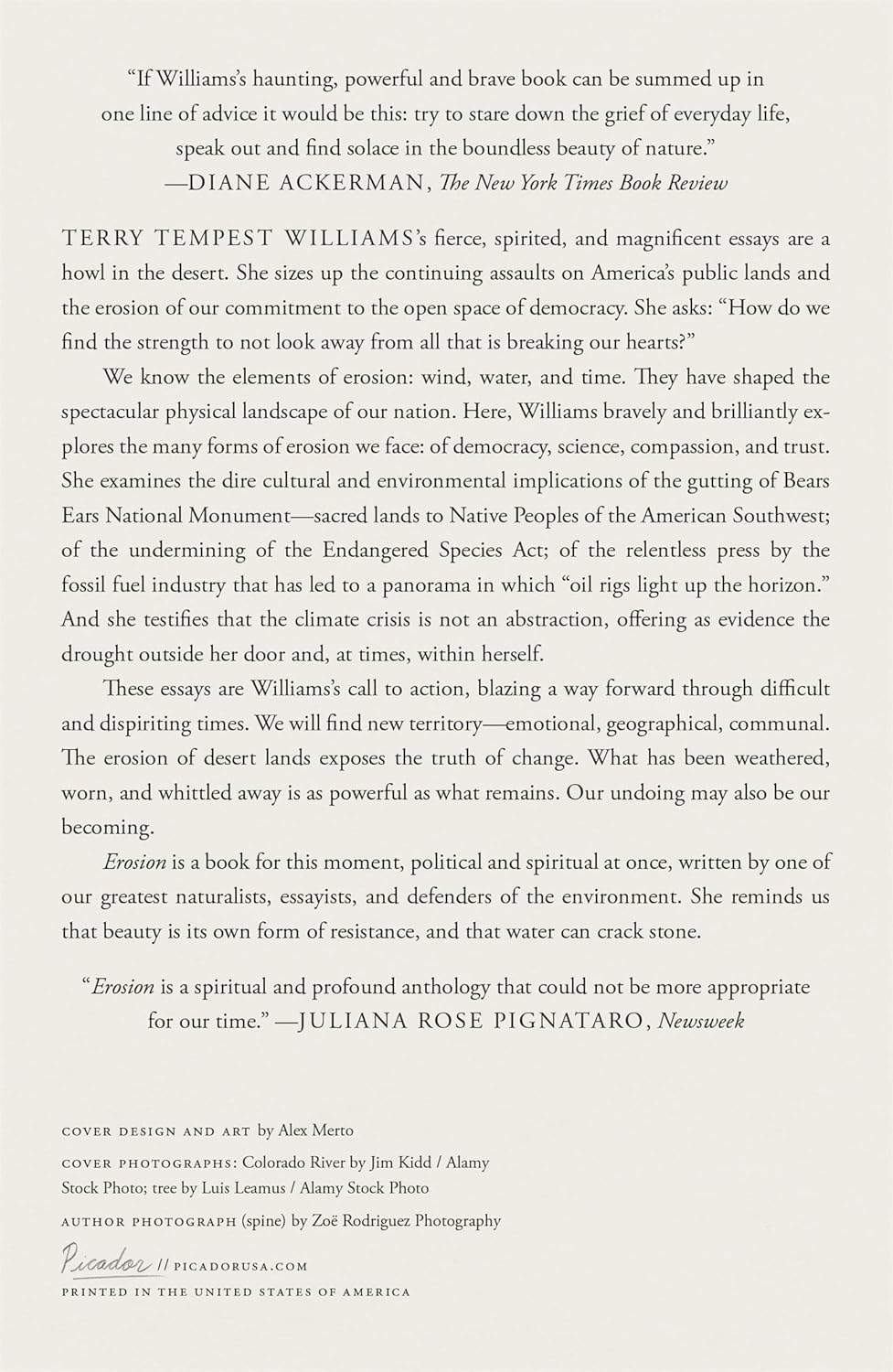 Erosion: Essays of Undoing