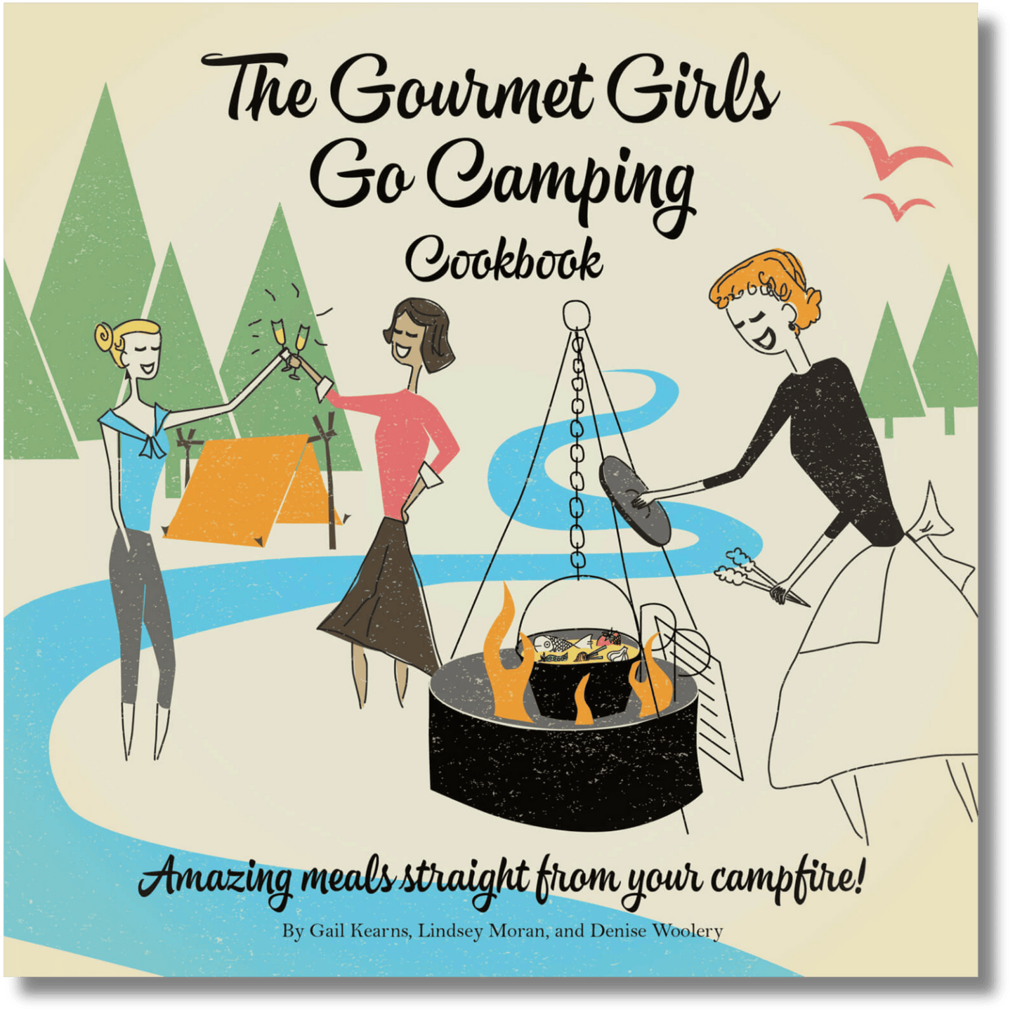 Gourmet Girls Go Camping Cookbook (Local Author)