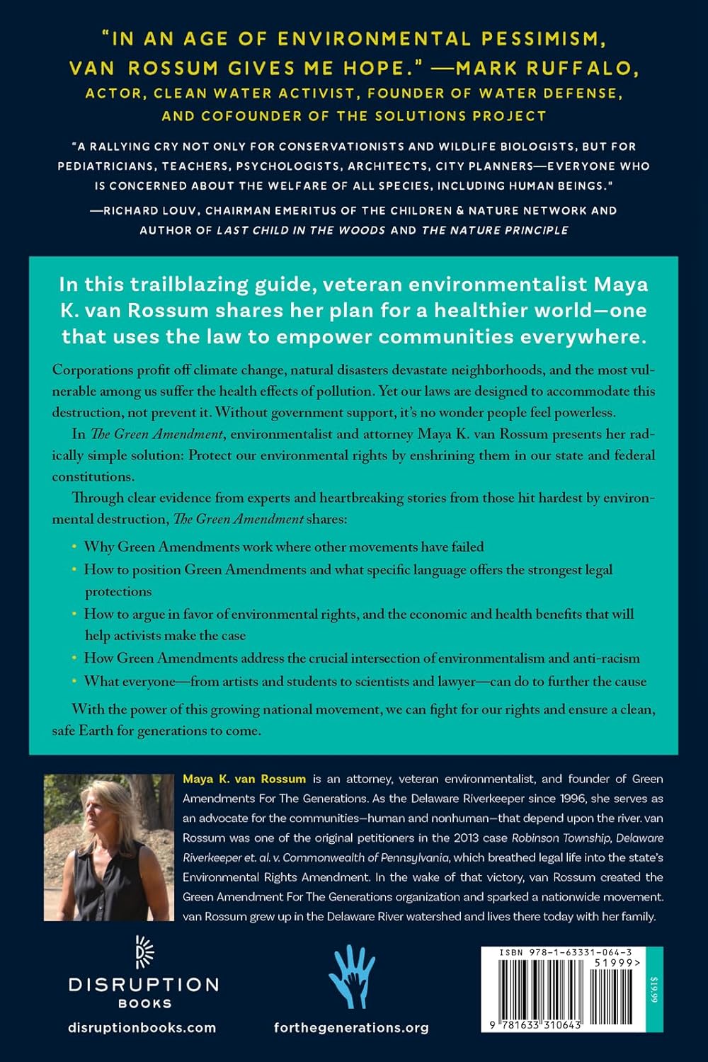 The Green Amendment: The People's Fight for a Clean, Safe, and Healthy Environment