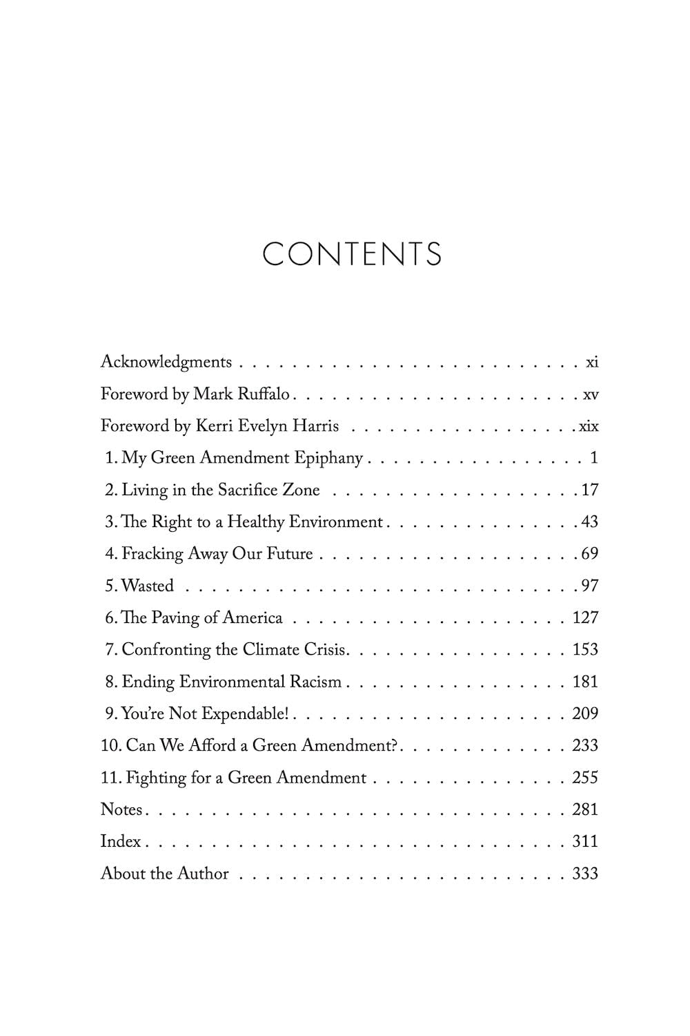 The Green Amendment: The People's Fight for a Clean, Safe, and Healthy Environment