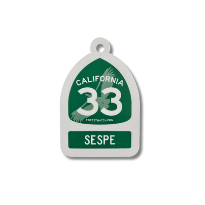 Highway 33 Sespe Sticker