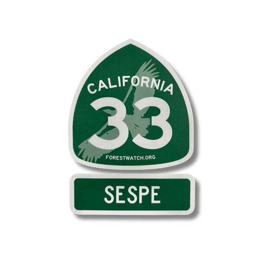 Highway 33 Sespe Sticker