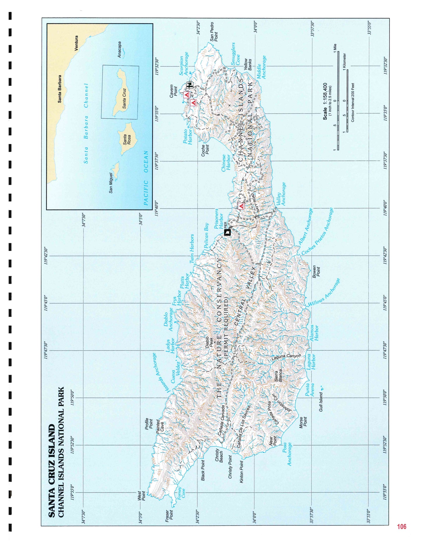 Los Padres National Forest Atlas of Topographic Maps (New Edition)