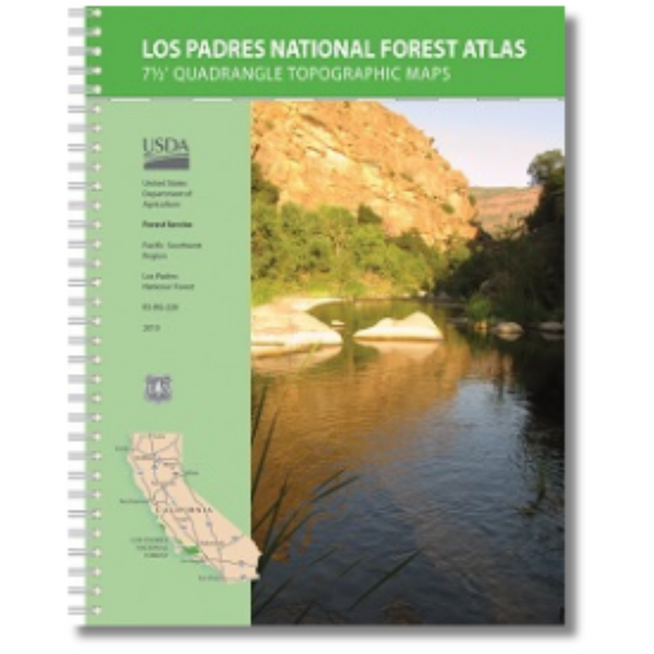 Los Padres National Forest Atlas of Topographic Maps