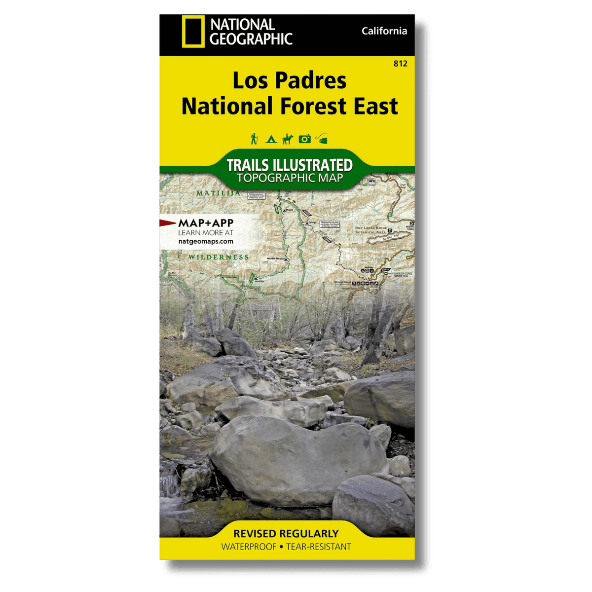 Los Padres National Forest Map - East