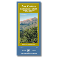 Los Padres National Forest Official Map - North