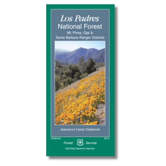 Los Padres National Forest Official Map - South