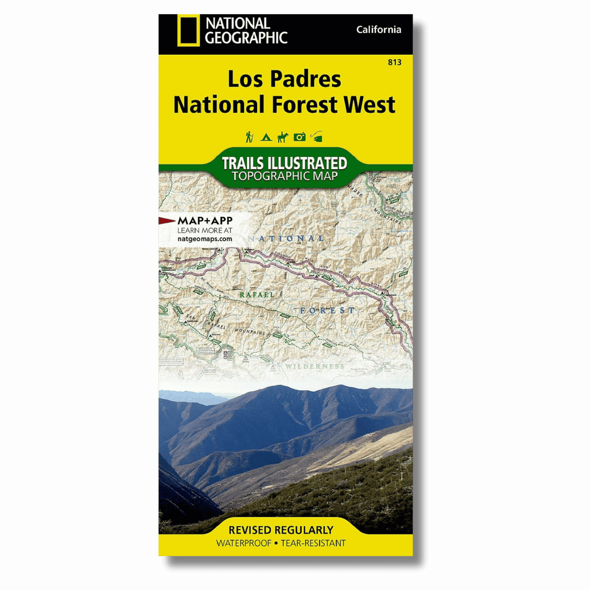 Los Padres National Forest Map - West