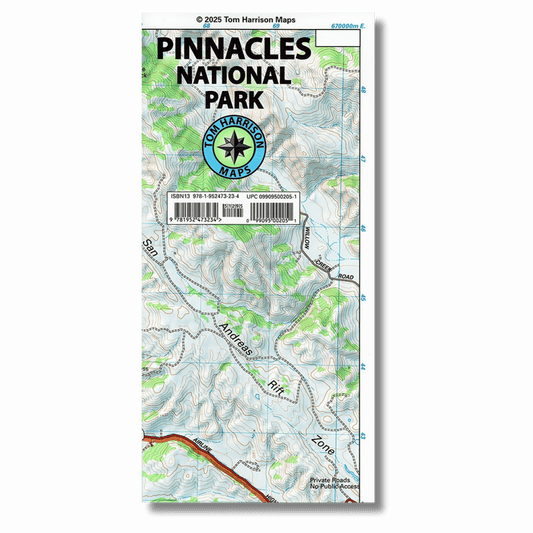 Pinacles Map National Park Maps – The ForestWatch Store