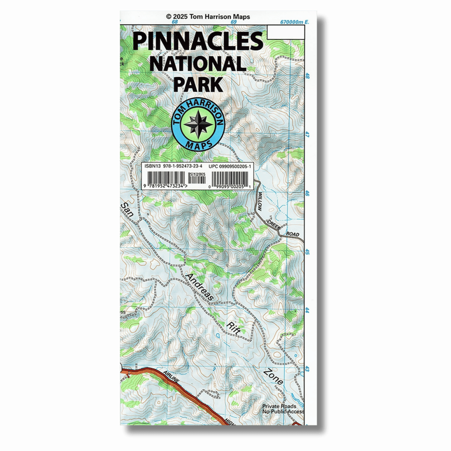 Pinnacles National Park Map