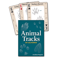 Playing Cards: Animal Tracks of California