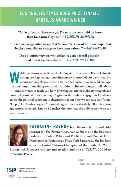 Saving Us: A Climate Scientist's Case for Hope and Healing in a Divided World