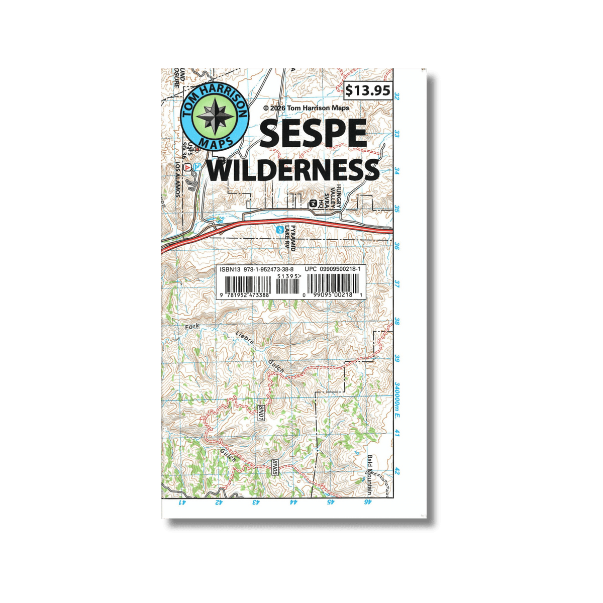 Sespe Wilderness Trail Map (2026)
