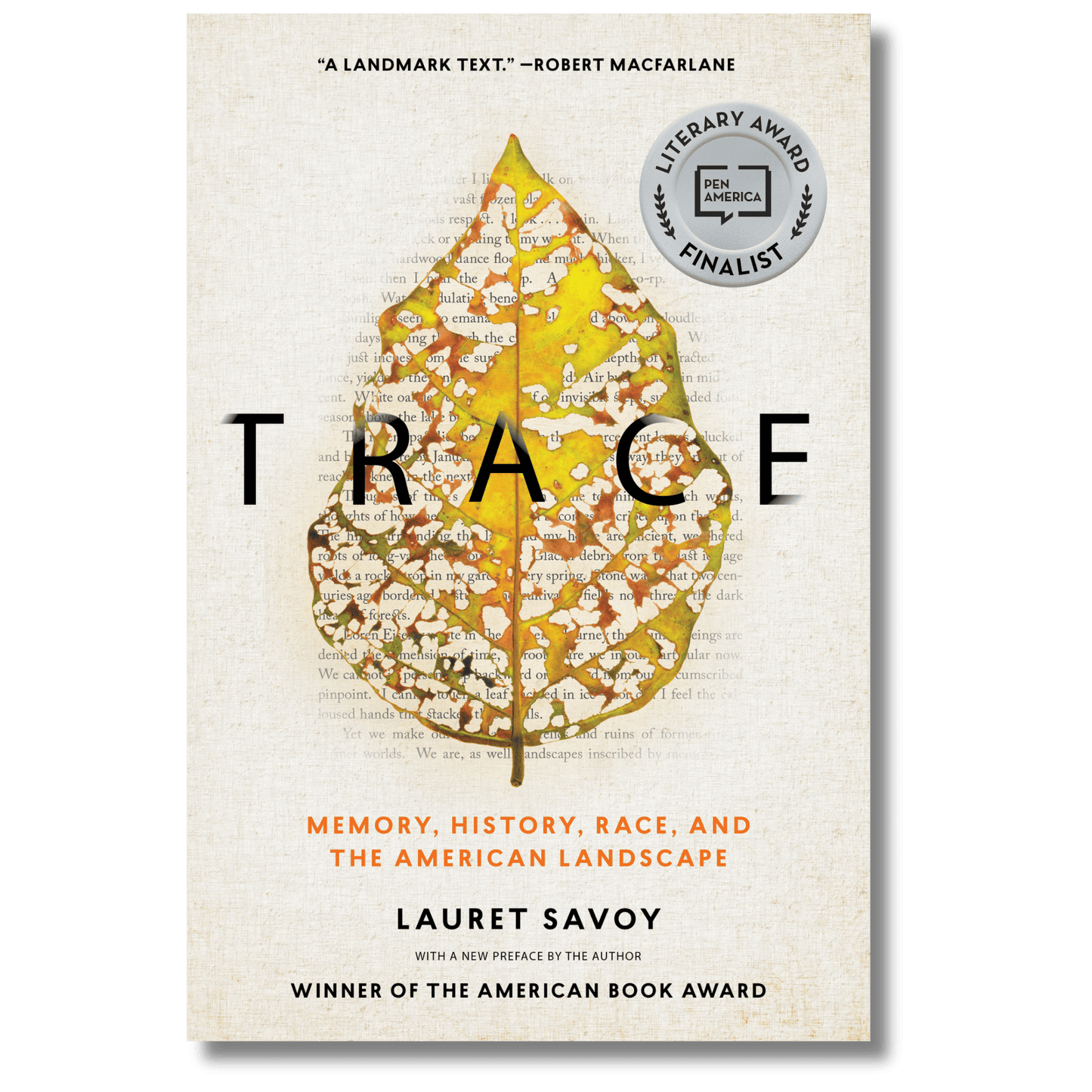Trace: Memory, History, Race, and the American Landscape