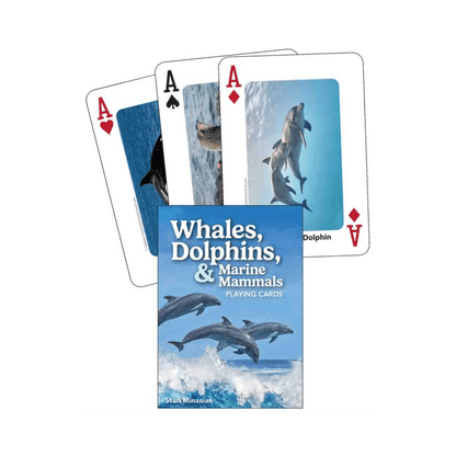 Whales, Dolphins, and Marine Mammals Playing Cards