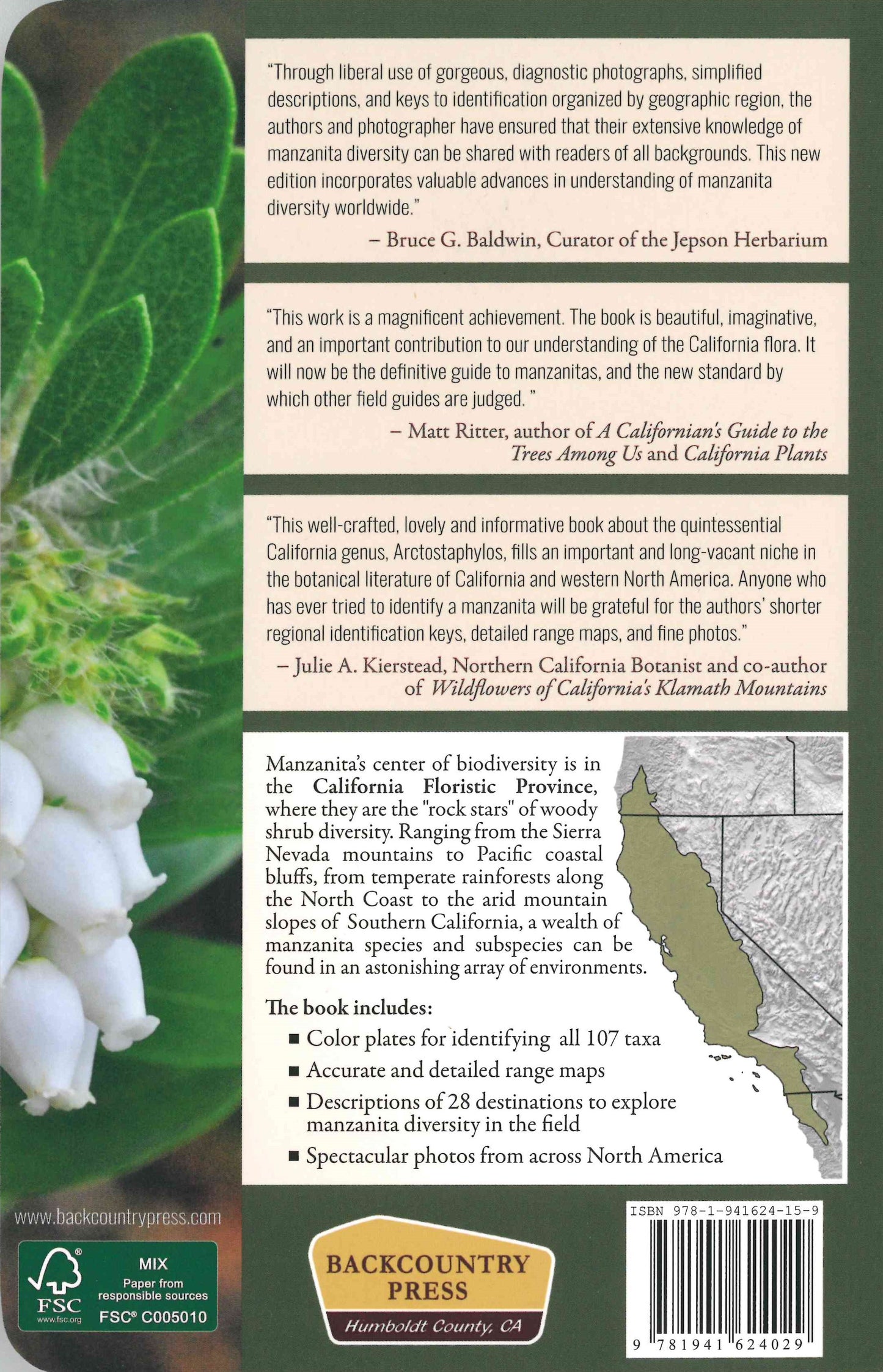 Field Guide to Manzanitas