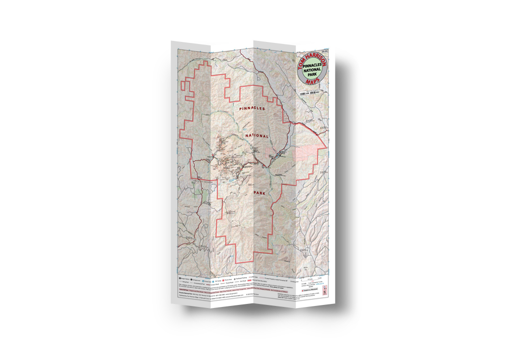 Pinnacles National Park Map